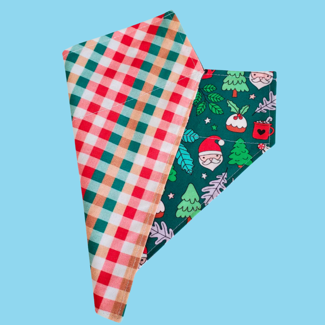Reversible Bandana Christmas Wonderland M