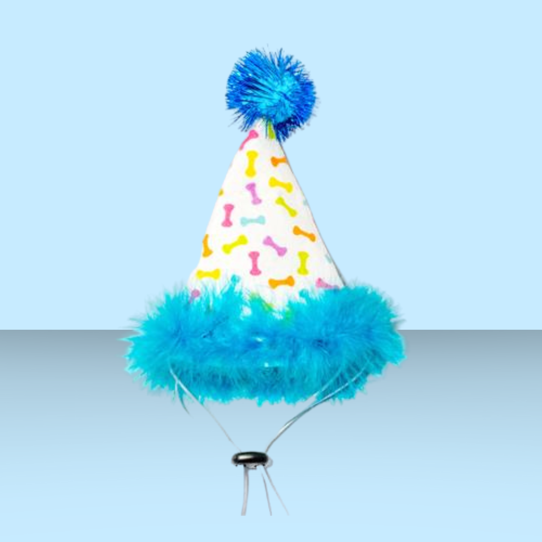 Multipet Party Hat Blue L