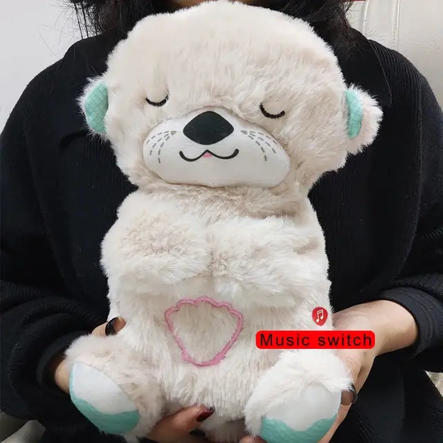 Soothing Otter Plush Dog Toy