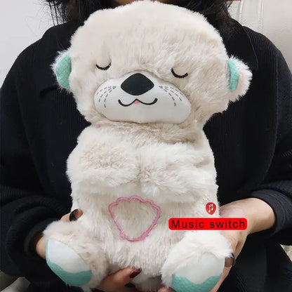 Soothing Otter Plush Dog Toy