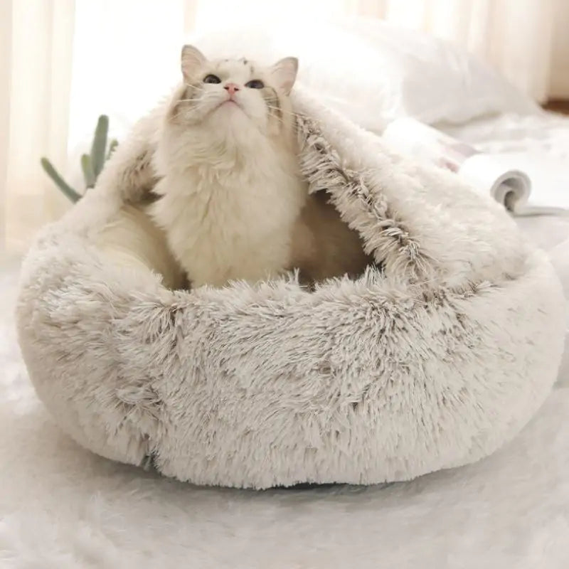 2-in-1 Pet Bed – Ultimate Sanctuary for Your Furry Companion