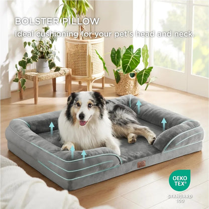 Orthopedic Dog Bed: Waterproof Comfort for Extra Large Dogs