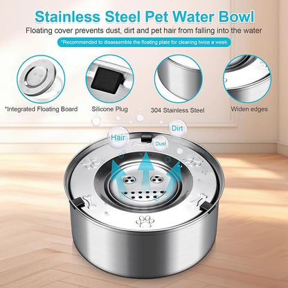 Pawfect Big 3L Stainless Steel Dog Bowl