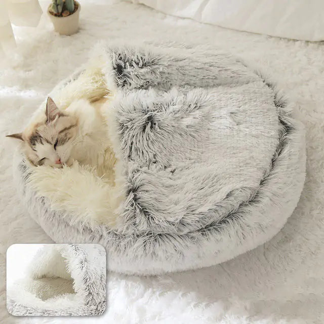 2-in-1 Pet Bed – Ultimate Sanctuary for Your Furry Companion