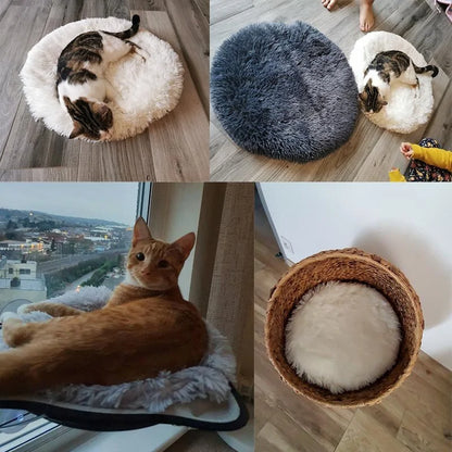 Luxuriours Round Dog Bed