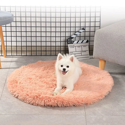 Luxuriours Round Dog Bed