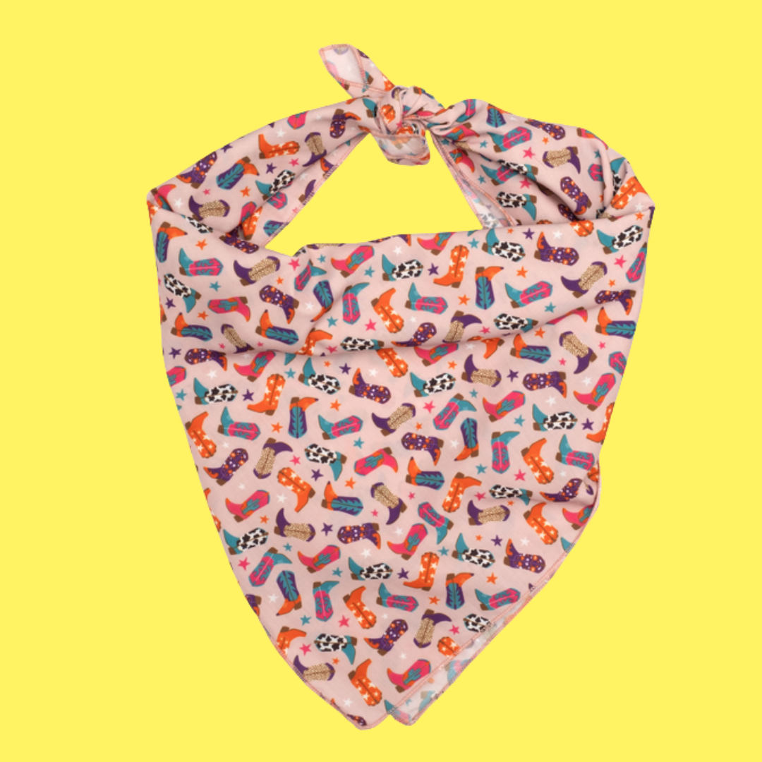 The Worthy Dog Bandana Wild Wild West L